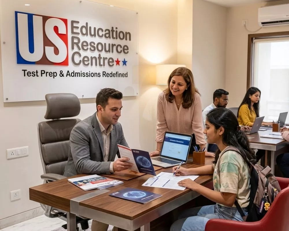 Student preparing for exams